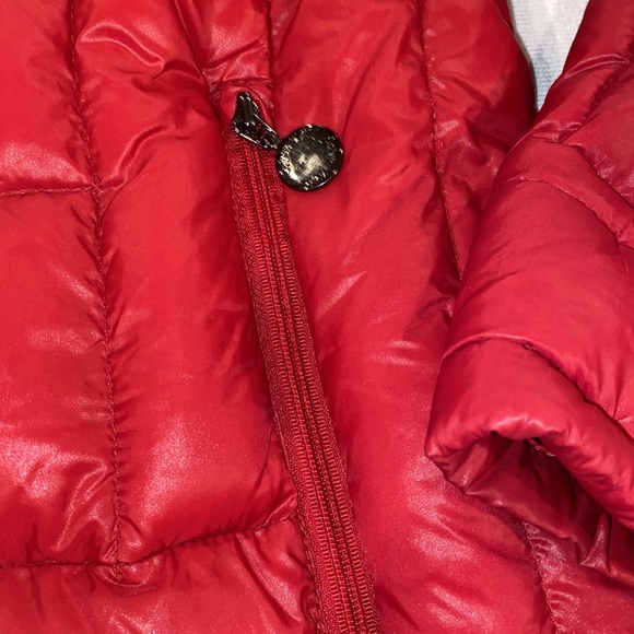 Calvin Klein women’s pink packable lightweight premium down jacket size large - Picture 5 of 10